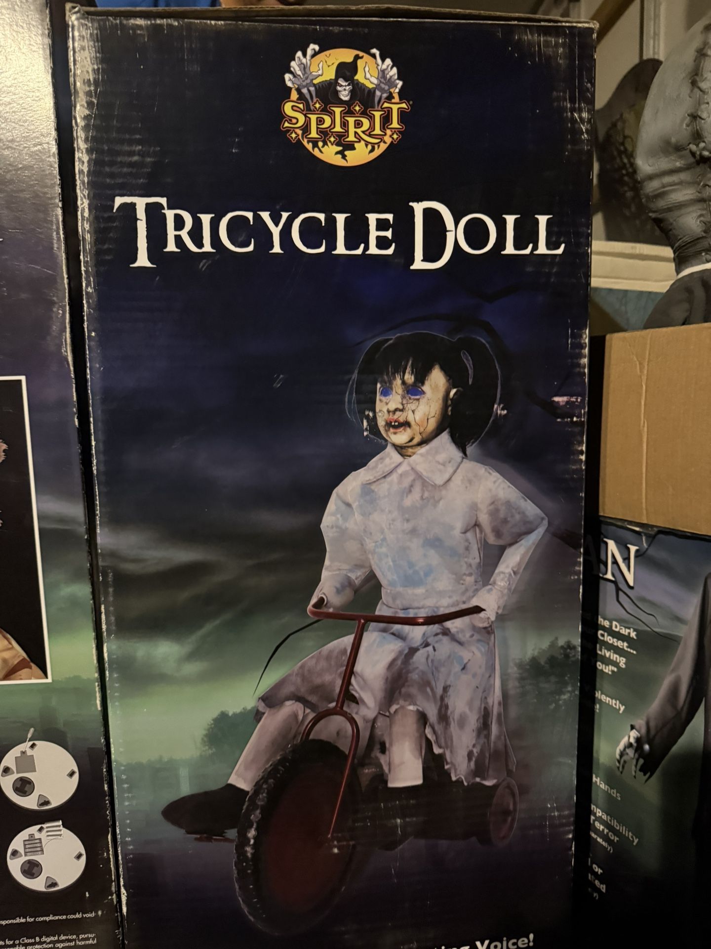 Halloween Very Scary Tricycle Doll