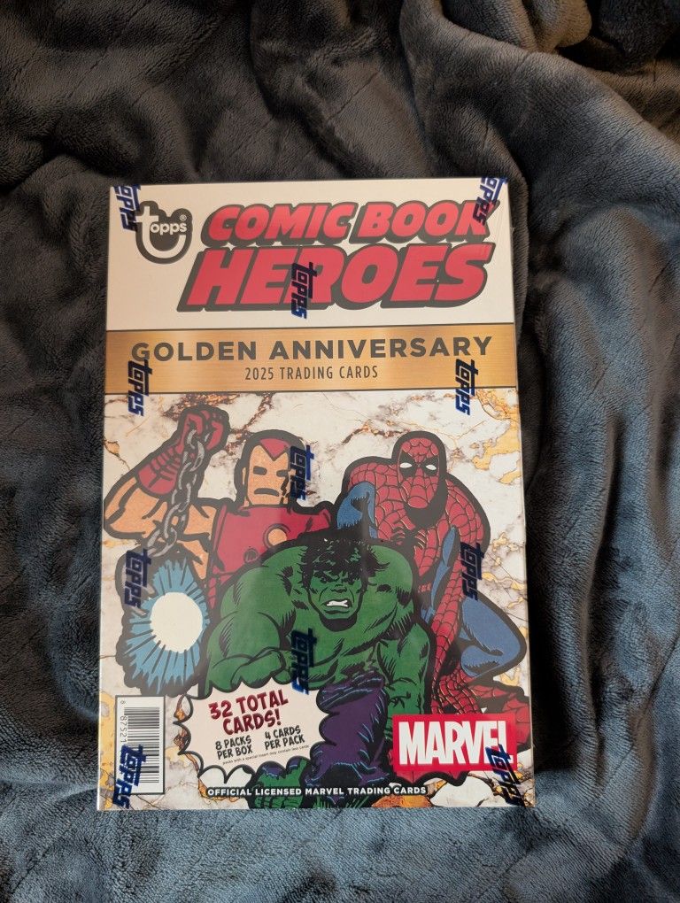 2025 topps marvel comic book heroes 1975 golden anniversary hobby box