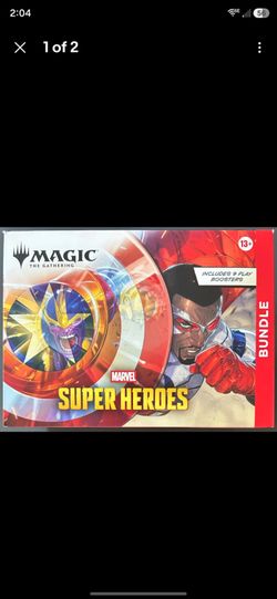 Magic: The Gathering Marvel Super Heroes Bundle Box Factory Sealed
