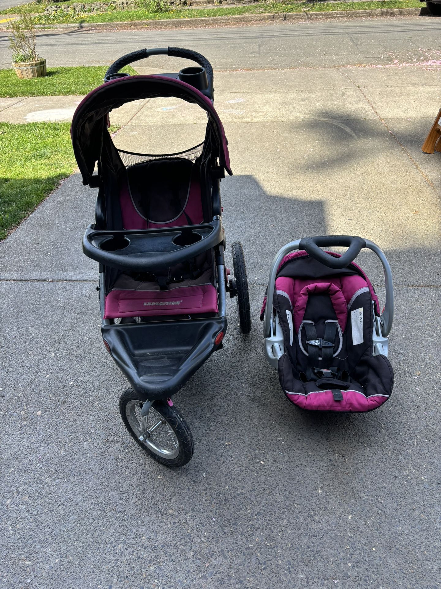 Car seat/stroller Combo