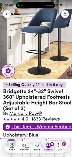 Bar stools set of 4