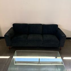 Gray 3 person sofa