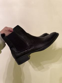 Rieker Black Leather Womens Chelsea Boots Like New Size 40 Or Women’s 8.5