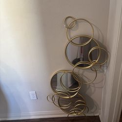 Mirrored wall art