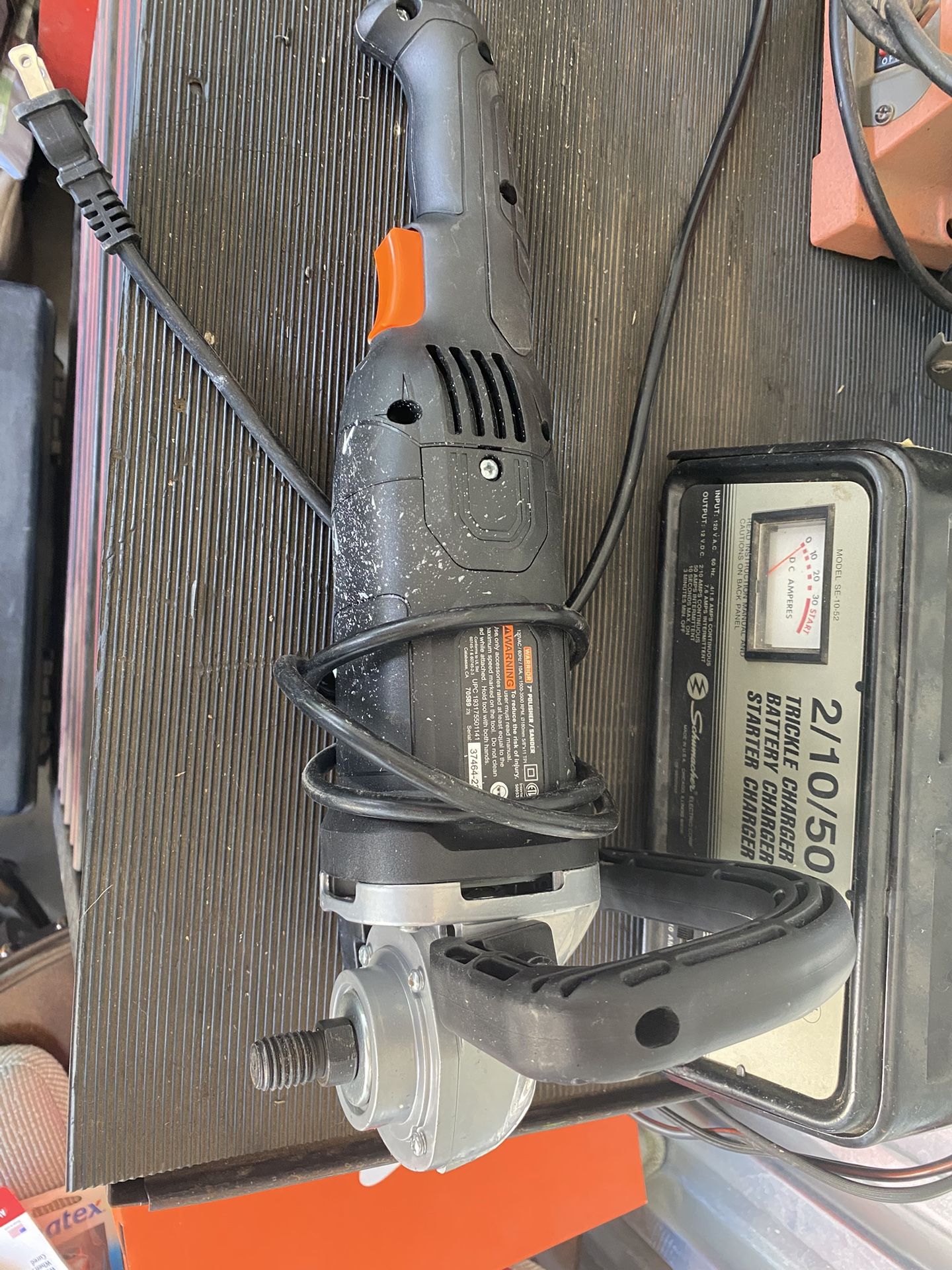 7 Inch Variable Speed Rotary Polisher/sander