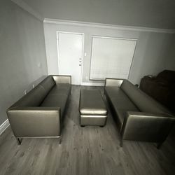 Loveseat Couches And Ottoman 