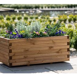 Custom Wooden Planters
