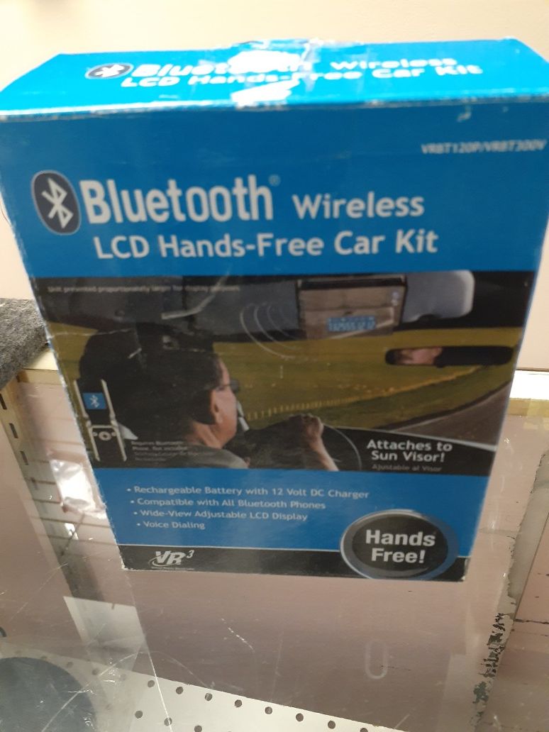 Visor clip on bluetooth...