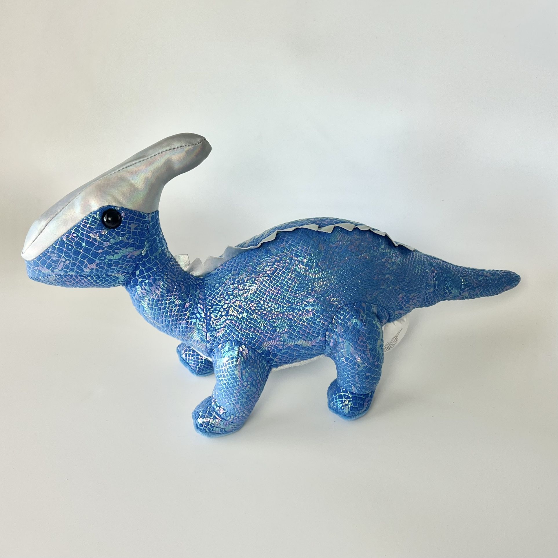 Dinosaur Brontosaurus Blue Plush Stuffed Animal Toy