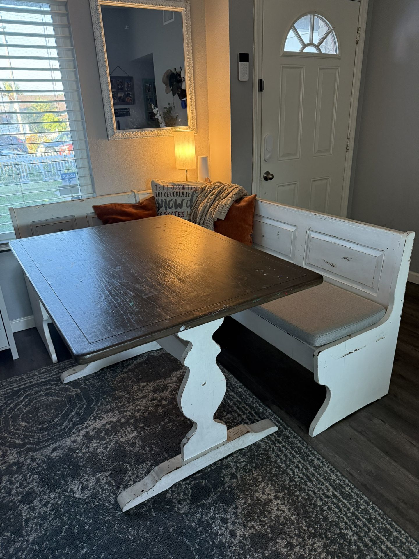 Breakfast Nook Table With Storage