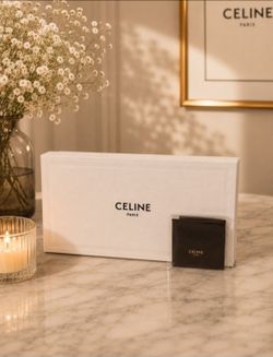 Celine White Sunglasses Gift Box with Black Cleaning Cloth Included