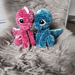 Crochet Dino Plushie 