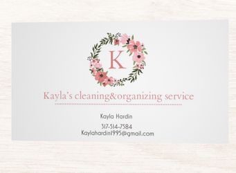 Cleaning & organizing