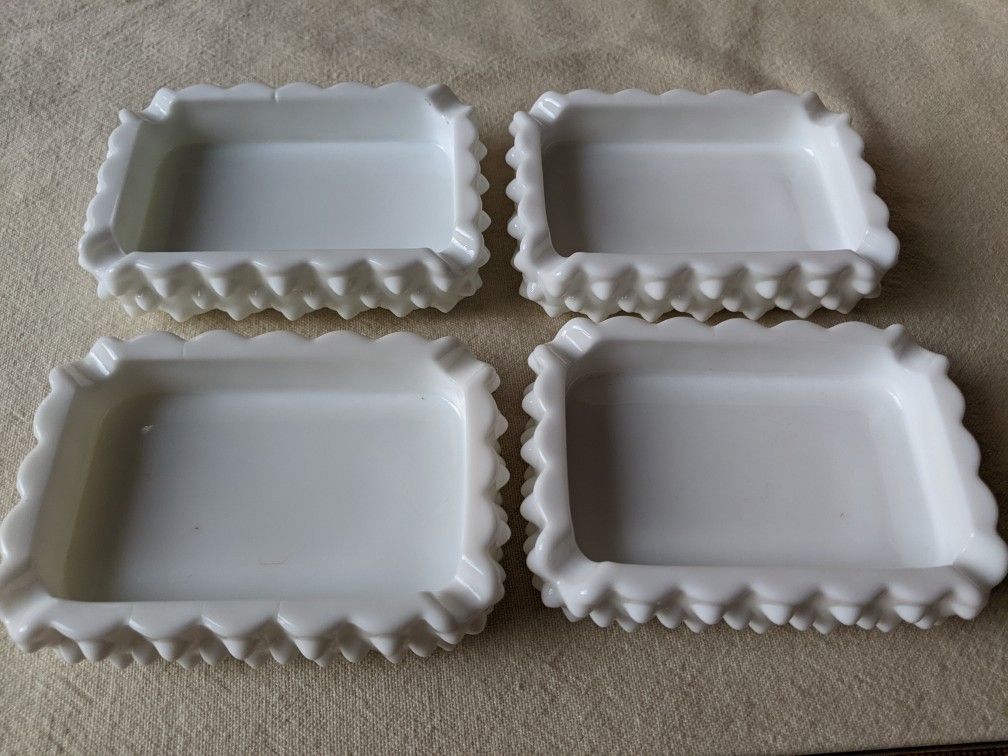 One~ Fenton Hobnail Ashtray