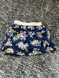 carters Girls Flowered Skirt-2t