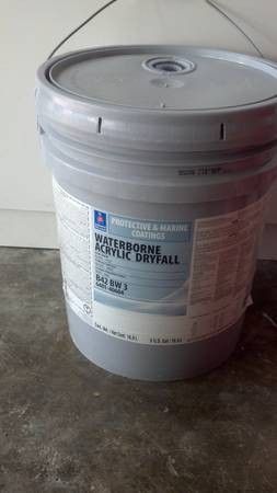5 gallons Dryfall Sherwin Williams