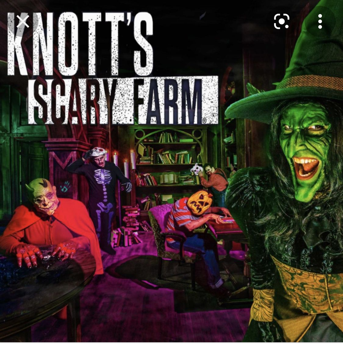 Knotts Scary Farm Tickets