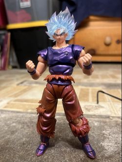 Sh Figuarts Dragon Ball Super Super Saiyan Blue Kaioken Goku + Lefma Headsculpt