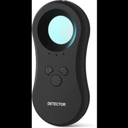 Anti-Spy No Peeking Hidden Camera Detector with LED Flash Lights, Spy Camera Detector,Luggage and Personal Alarm 3-in-1 Functionality