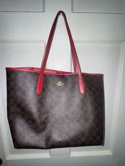 Gently used Coach Reversible Monogram City Tote in Signature Canvas Women’s