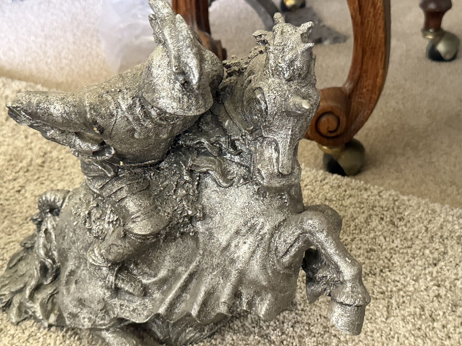 Mini Medieval Times Statue
