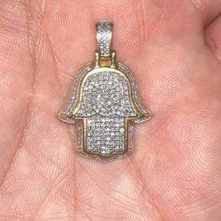 Hamsa Hand Pendant