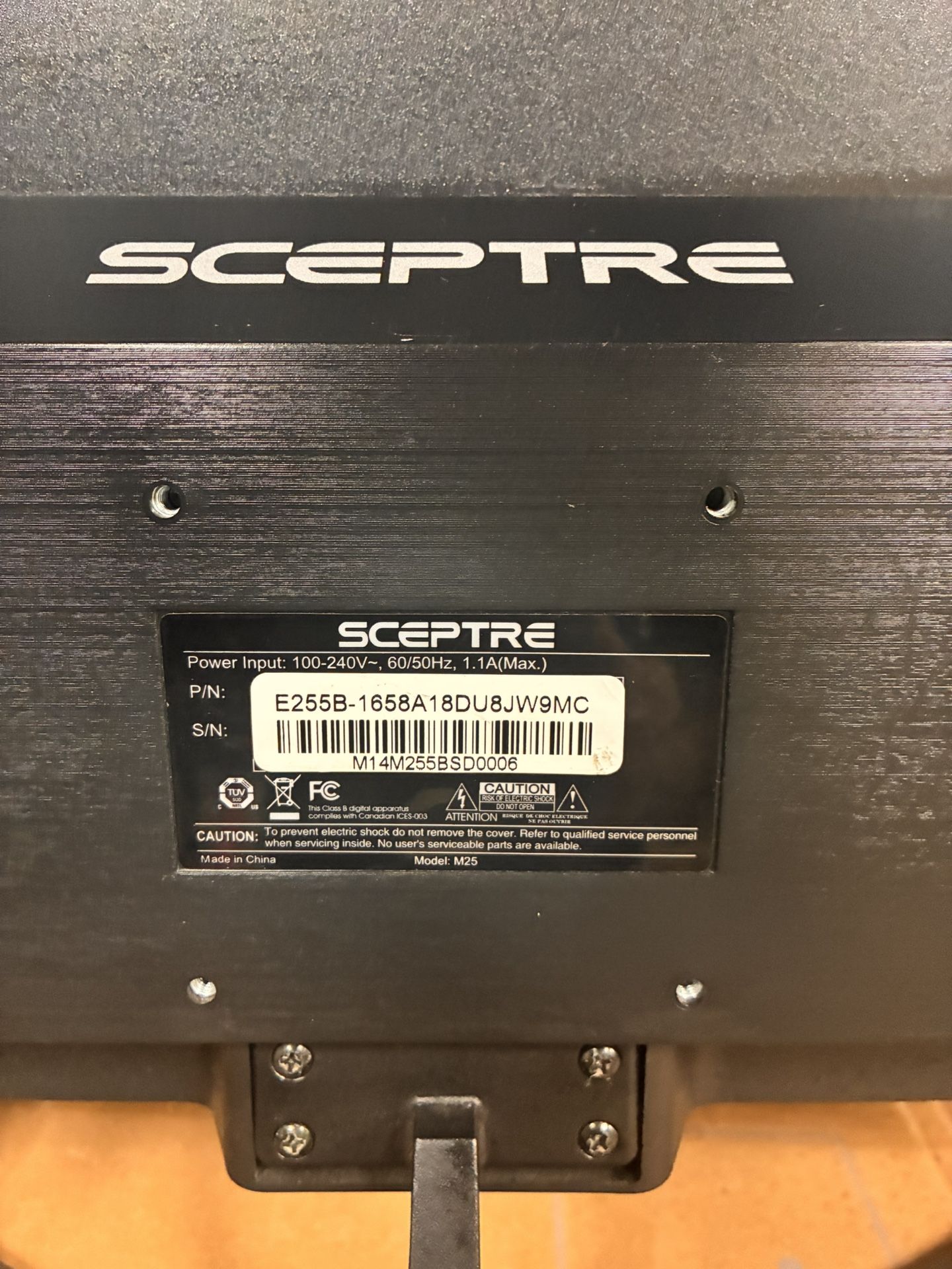 sceptre monitor