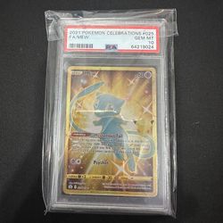 PSA 10 Celebrations Mew Pokemon Card