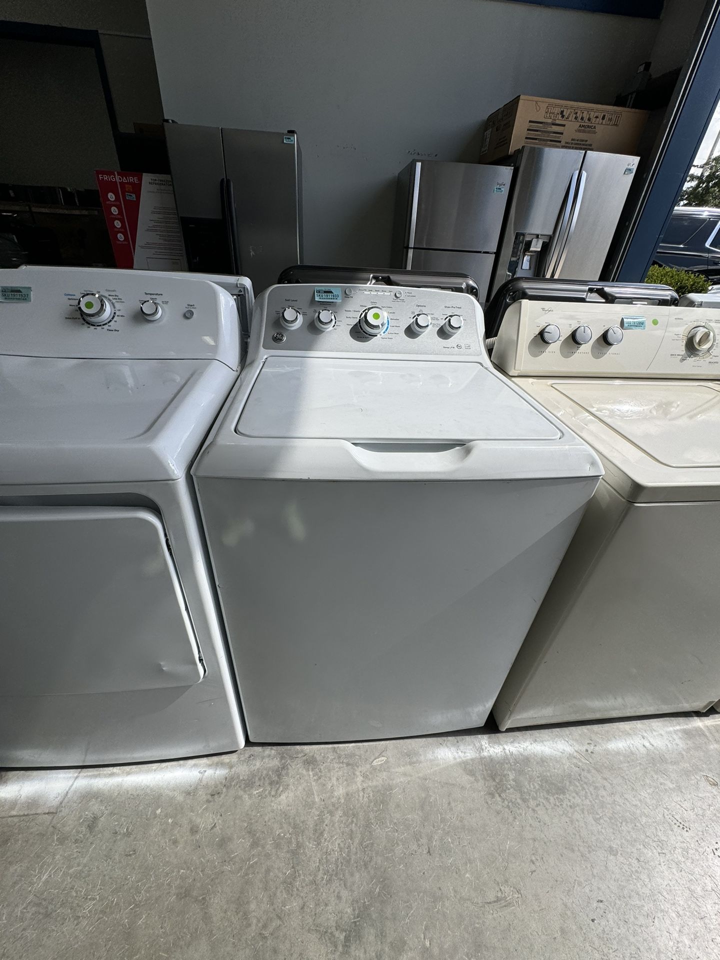 WASHER AND DRYER
