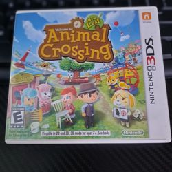 Nintendo 3ds : Animal Crossing