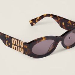Miu Miu Oval Sunglasses, 54mm