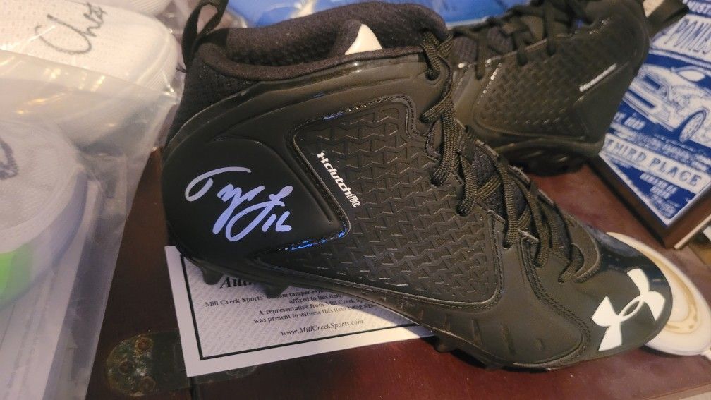 Tyler Lockett Signed Cleat From Seahawks