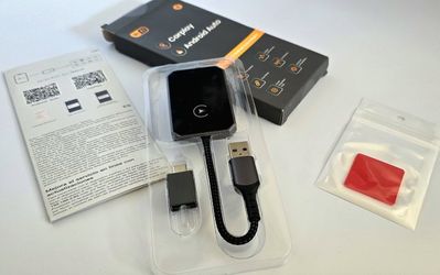 Wireless CarPlay & Android Auto Adapter – Plug & Play!