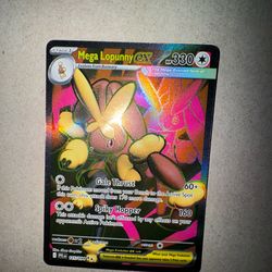 Mega Lopunny Ex #115 Pokemon Phantasmal Flames $5