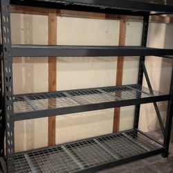 Whalen Industrial Rack, 77” x 24” x 72”