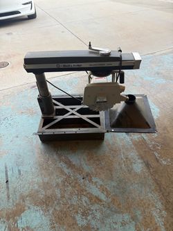 Commercial Black & Decker Deluxe Power Shop Radial Arm Saw