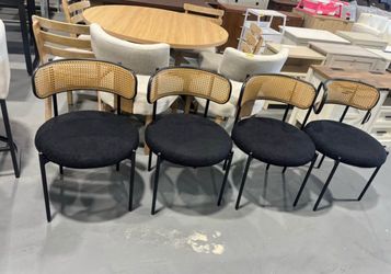 (Small Damage) Set of 4 Dining Chair