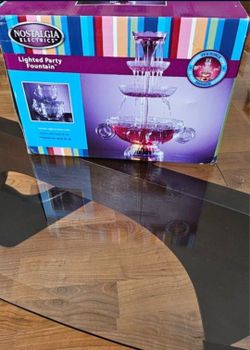 Nostalgia electrics lighted party fountain. 