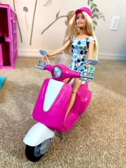 Barbie and Scooter Play Set