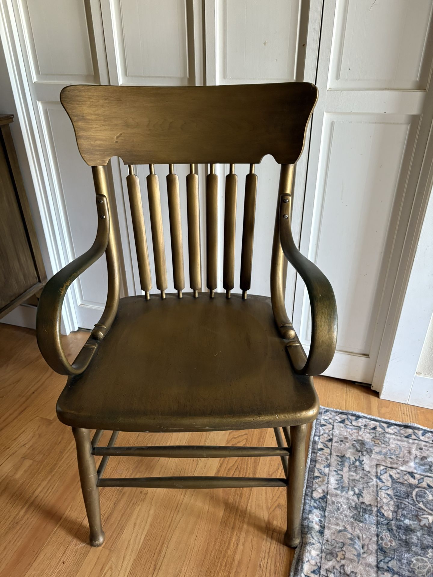 Antiqued Wooden Chair