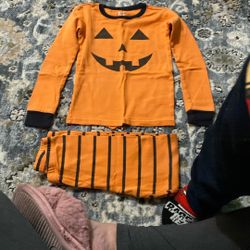 Pumpkin Pajamas Size 4T
