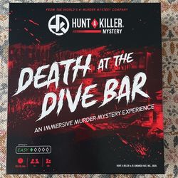Open Box: Death at the Dive Bar - Hunt A Killer Murder Mystery 