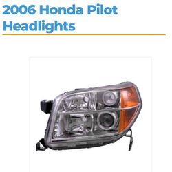 2 Honda Pilot Headlights. Fit 2004-2008. OEM, New In Box