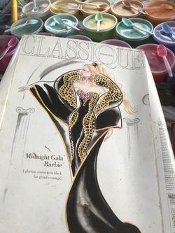 Midnight gala Barbie by Abby Littleton