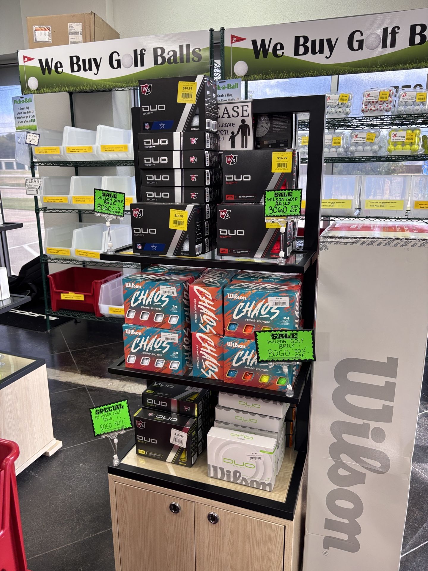 wilson Gold Balls BOGO 50% OFF  *PRICES VARY*