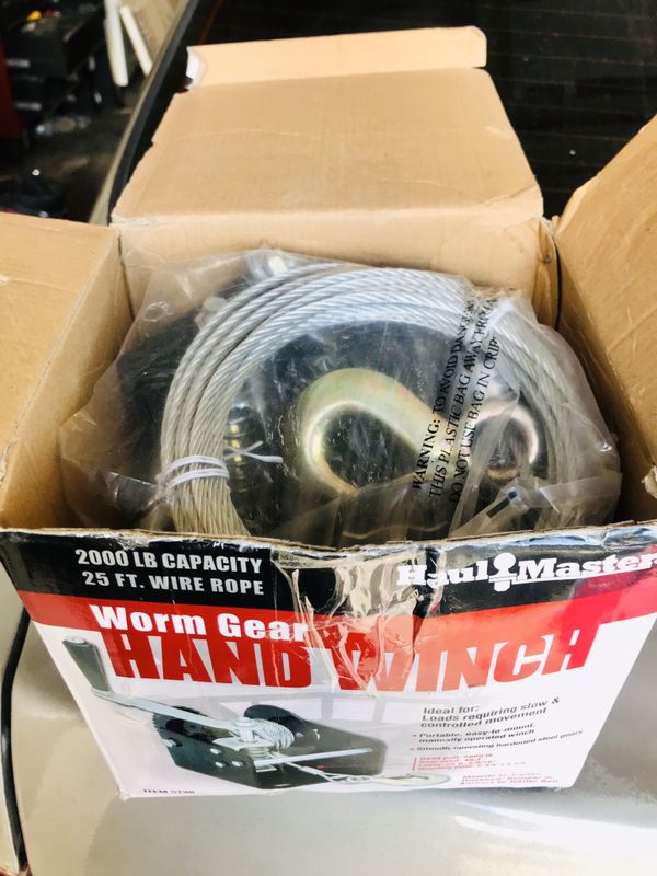 Harbor freight Hand Winch for Sale in Laveen Village, AZ OfferUp