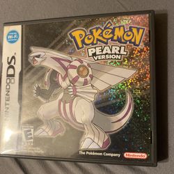 Pokémon Pearl Ds Case Only 40$ with Manual