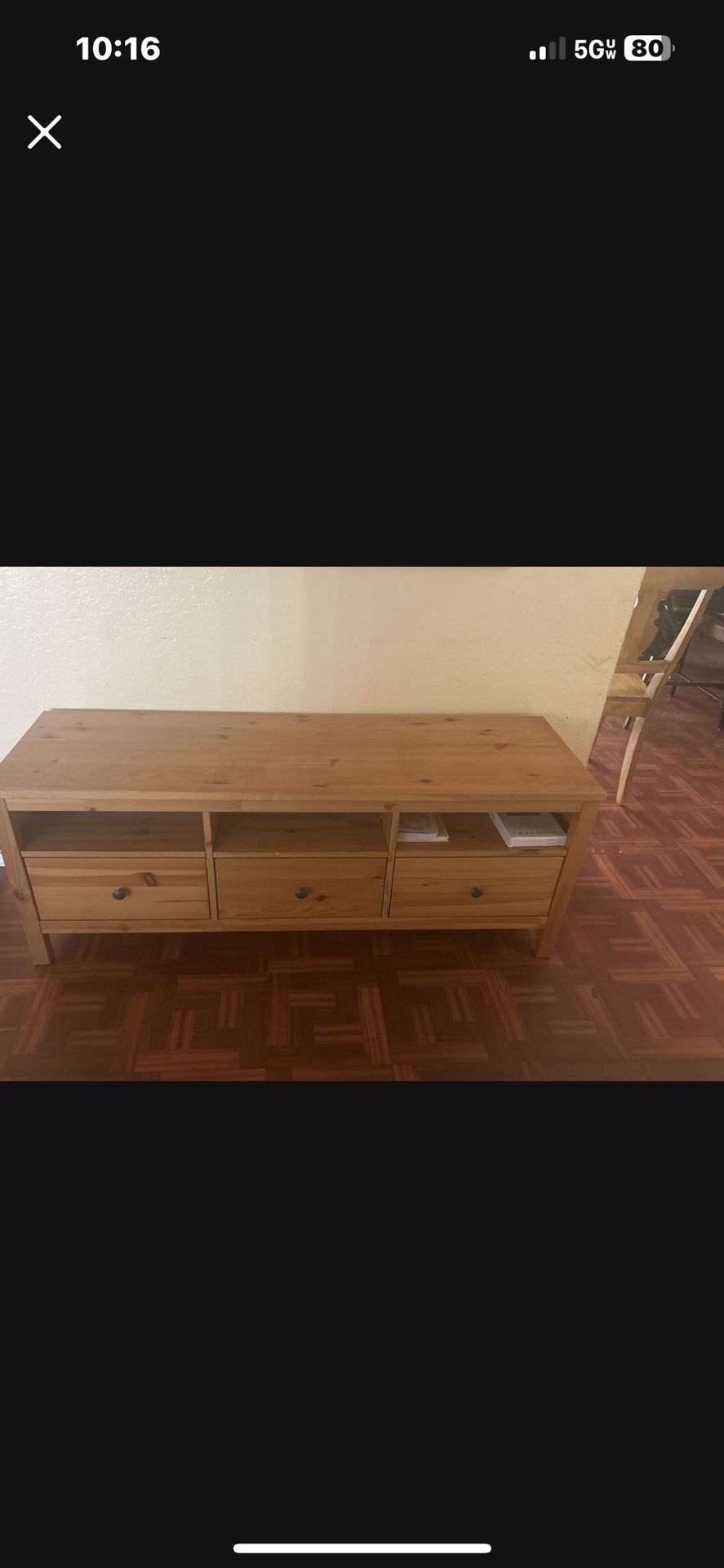 Wood Console Table