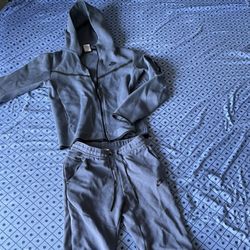 Diffused Blue Nike Tech Fleece (Full Set) Size Small