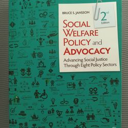 SUNY Social Welfare Policy and Advocacy Textbook